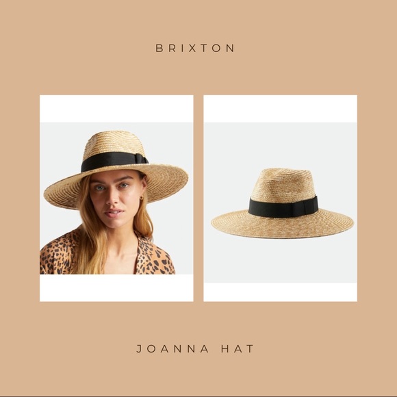 Brixton Accessories - BRIXTON The Joanna Hat. Size XS. Wide brim straw hat with band. Never worn.